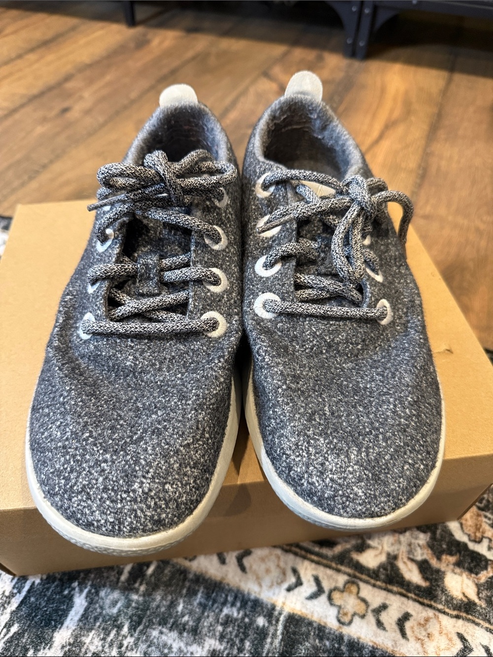 ALLBIRDS Wool Runners — Charcoal Heather